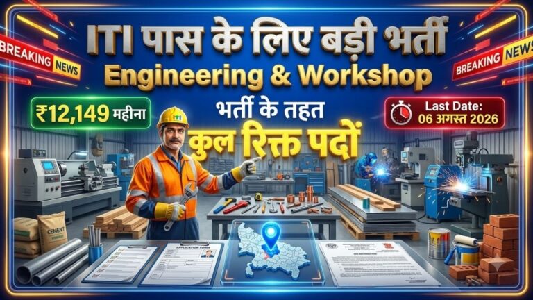 Engineering and Workshop Recruitment 2026
