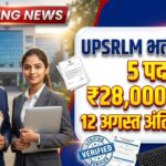 UPSRLM Personal Secretary Recruitment 2026
